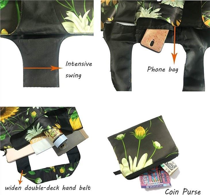 Foldable Tote Shoulder Bag