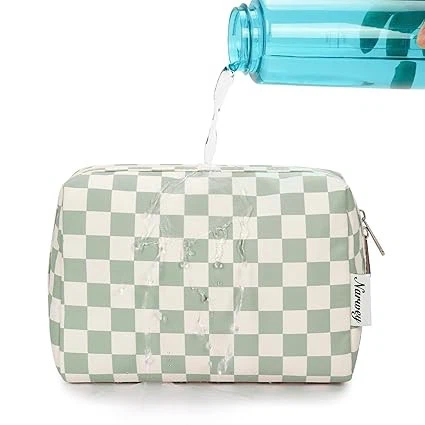 Grid Multifunctional Makeup Bag